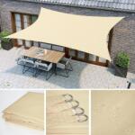 Pepita impermeabil pătrat soare naviga 3x2m 160g/m2 - bej (ZH-003-Beige)
