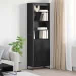 vidaXL Високи шкафове Черния дъб 60 x 36 x 200 см Инженерна дървесина (3403028)
