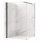 Rea Flexi walk-in zuhanyfal 100 cm, fekete KPL-K99162 (KPL-K99162)