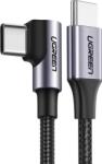 UGREEN US255 USB-C to USB-C cable, 3m, 60W, angled (black) (80714) (80714)