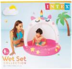 Intex Corp Bébi medence árnyékolóval egyszarvú 1.02 m x 1.02 m Ajánlott 1-3 éves korig unisex (12370)