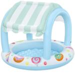 Bestway Sweet Shoppe árnyékolt gyerekmedence 1, 04 m x 84 cm Ajánlott 2-6 éves korig unisex (13840)