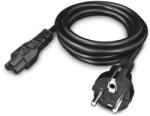 Yenkee 3 eres hálózati tápkábel, laptophoz és külső tápforráshoz, 1, 5 m, YPC 572