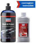 LIQUI MOLY Autósampon 1l + Polír és viasz 500ml