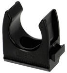  Csőbilincs, fekete, 16 mm átmérőjű csövekhez (082212)