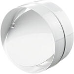 Vents Műanyag kör csőtoldó visszacsapószeleppel, 150 mm 3131 P (5646)