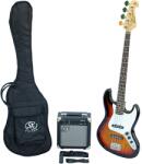 SX SB1 Bass Guitar Kit Sunburst Bas electric