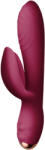 Rocks-Off Vibrator din silicon cu protuberanță Chic Girl, roșu Vibrator