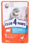 CLUB 4 PAWS macskaeledel bárány szószban 24x100g