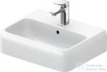 Duravit QATEGO 45x35 cm-es fali mosdó 1 csaplyukkal, fehér 0746450000 (0746450000)
