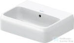 Duravit QATEGO 45x35 cm-es fali mosdó csaplyuk nélkül, fehér 0746450060 (0746450060)