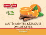 Tiszta ízek Narancsos-fahéjas omlós keksz 150g Tiszta Ízek gluténmentes, kézműves