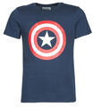 Yurban Rövid ujjú pólók MARVEL CAPTAIN AMERICA LOGO Kék EU M