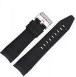  Lunokhod szíj Bőr (5210) fekete, fekete p. fényes kl (Pasek Lunokhod - Skóra (5210) czarny z c)