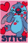  Disney Lilo és Stitch, A csillagkutya polár takaró 100*150cm (STI1887)