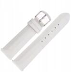 Undine szíj Bőr (A524) fehér croco acél kl (Pasek Undine - Skóra (A524) biały croco)