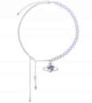  Choker Szaturnusz Orbita Kozmosz Szaturnusz Ezüst Hold Gyöngyök Y2K