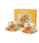 Duo Gift Van Gogh Napraforgók porcelán csésze aljjal 270 ml - 2 személyes készlet - díszdobozos (VR-57355)
