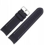  Anchar szíj Bőr (A583) kék, fehér p. fényes kl (Pasek Anchar - Skóra (A583) niebieski z)