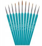 Artmaker Precíziós Festőecsetek Részletekhez Ecsetkészlet ecsetek 11 db (precyzyjne pędzle malarskie syntetyczne)