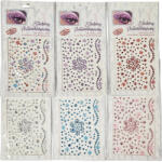  Öntapadós strasszkövek sminkhez, 9x12cm, többféle (KAD-886677)