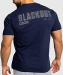 Iron Aesthetics Férfi póló Iron Aesthetics Blackout, navy: S Sötétkék