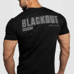 Iron Aesthetics Férfi póló Iron Aesthetics Blackout, fekete: XL Fekete