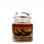 Cheerful Candle Cheerful Candle® Cinnamon Twist közepes üveggyertya 454 g