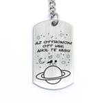 R.M. ékszer Az otthonom ott van ahol Te vagy acél medálos kulcstartó (19683RM)