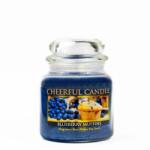 Cheerful Candle Cheerful Candle® Blueberry Muffins közepes üveggyertya 454 g
