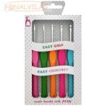  PONY - EASY Grip horgolótű szett, 5db-os