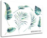  Wall art szöveggel Akvarell egzotikus növények