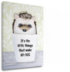  Wall art szöveggel A kis dolgok