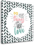 Wall art szöveggel Do small things
