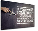  Motivációs falfestmény Ha szeretne valamit