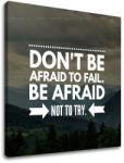  Motivációs falfestmény Ne félj
