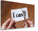  Motivációs falfestmény Nem tudok