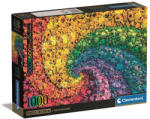 Clementoni Színes virágok Whirl 1000 db-os Compact puzzle Clementoni (CL39779)