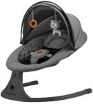 KinderKraft Електрическа люлка и шезлонг Kinderkraft - Lumi 2, Dark grey (KBLUMI02DGR0000) - baby