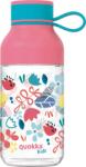Quokka Sticlă pentru apă Quokka Ice Kids Flowers 430 ml (40158)
