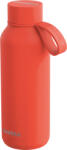 QUOKKA Butelie termică cu mâner Quokka Solid, 510 ml, portocalie (40187)
