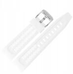  Atomic Age szíj Szilikon (A700) fehér acél kl (Pasek Atomic Age - Silikon (A700) biały)