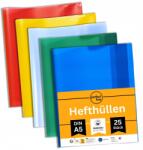  perfect line 25 db Din füzettartó A5 5 szín átlátszó