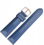  Undine öv Bőr (B527) kék sima rózsaszín kl (Pasek Undine - Skóra (B527) niebieski gł)