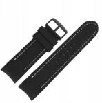  Anchar szíj Bőr (4142) fekete-fehér p. fekete kl (Pasek Anchar - Skóra (4142) czarny z bia)