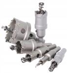  Tct lyukfúró 23mm 26mm 10mm-es szárral, rozsdamentes acélhoz, keményfém (Otwornica TCT 23mm 26mm trzpień 10mm do stali)