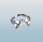  Gyűrű Lányoknak Szaturnusz Szív Fehér Kozmosz Bolygó