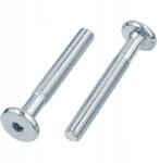  Bútorcsavar M8x100 Hengerfej imbuszhoz Metrikus csavar bútorhoz (01575)