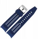  Atomic Age szíj Szilikon (A696) kék acél kl (Pasek Atomic Age - Silikon (A696) niebie)