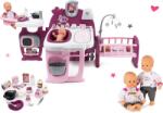 Smoby Set căsuță pentru păpușa Baby Nurse Doll's Play Center Smoby și cadou, păpușa Baby Nurse 32 cm (SM220349-5) Papusa